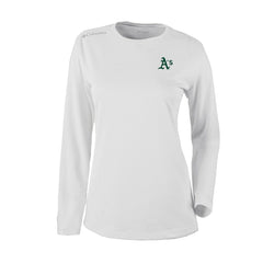 Athletics Columbia Shotgun Long Sleeve T-Shirt - White - Columbia Online