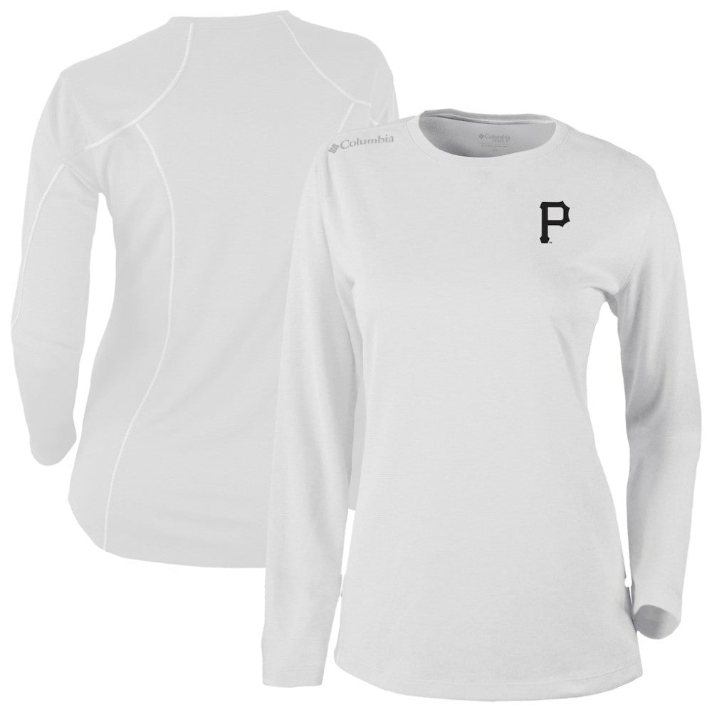 Pittsburgh Pirates Columbia Shotgun Long Sleeve T-Shirt - White - Columbia Online