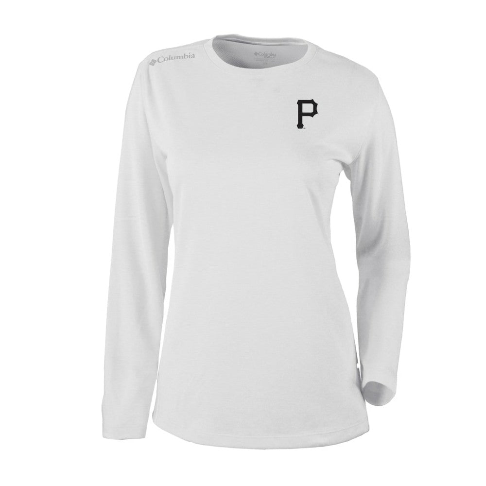 Pittsburgh Pirates Columbia Shotgun Long Sleeve T-Shirt - White - Columbia Online