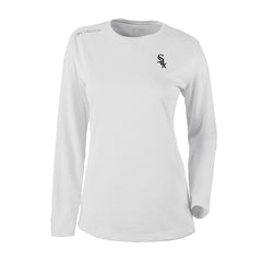 Chicago White Sox Columbia Shotgun Long Sleeve T-Shirt - White - Columbia Discount