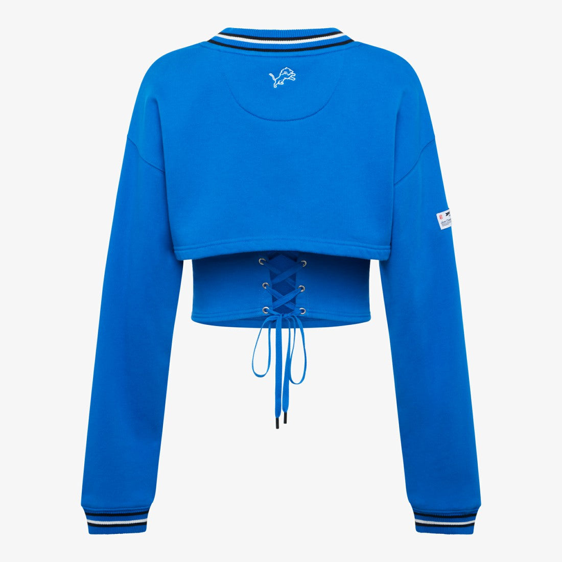 Detroit Lions Off Season Women's Fleece Shrug Cami Blue
