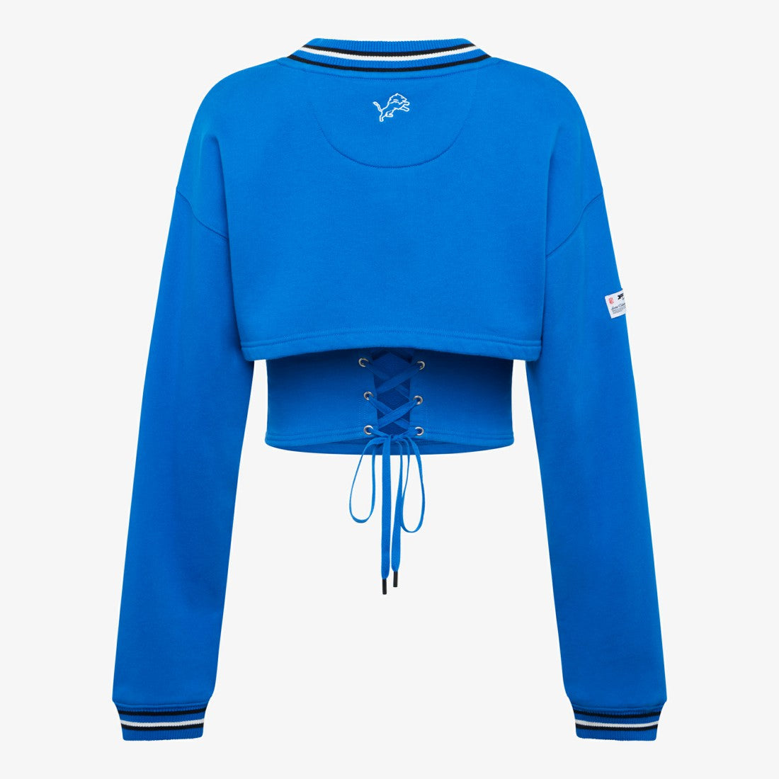 Detroit Lions Off Season Women's Fleece Shrug Cami Blue