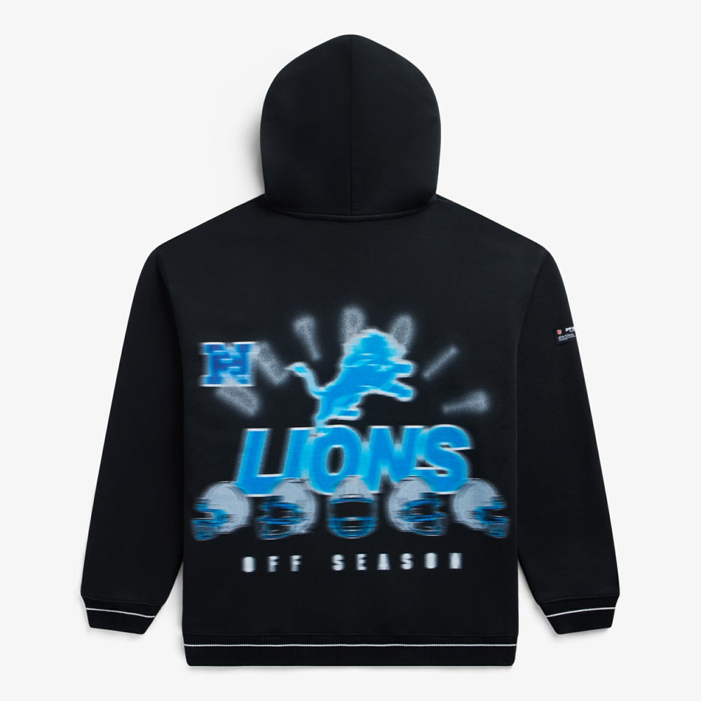Detroit Lions Off Season Unisex Hoodie Black
