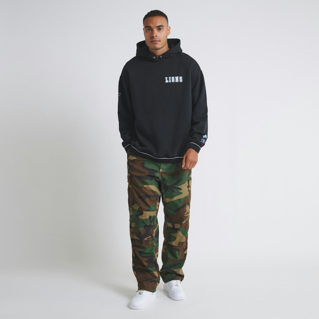 Detroit Lions Off Season Unisex Hoodie Black