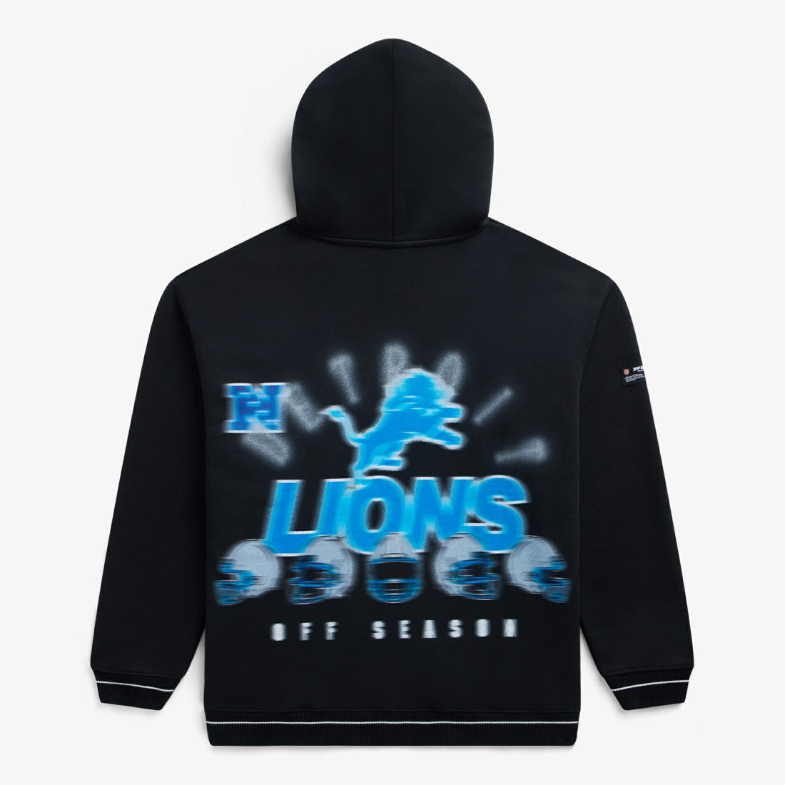 Detroit Lions Off Season Unisex Hoodie Black