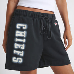 Kansas City Chiefs Off Season Unisex Fleece Shorts Black