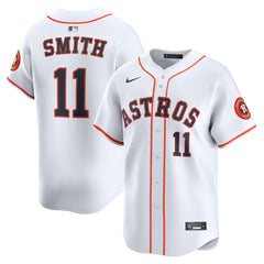 Cam Smith #11 Houston Astros Nike Home Limited Player Jersey - White - Nike Online