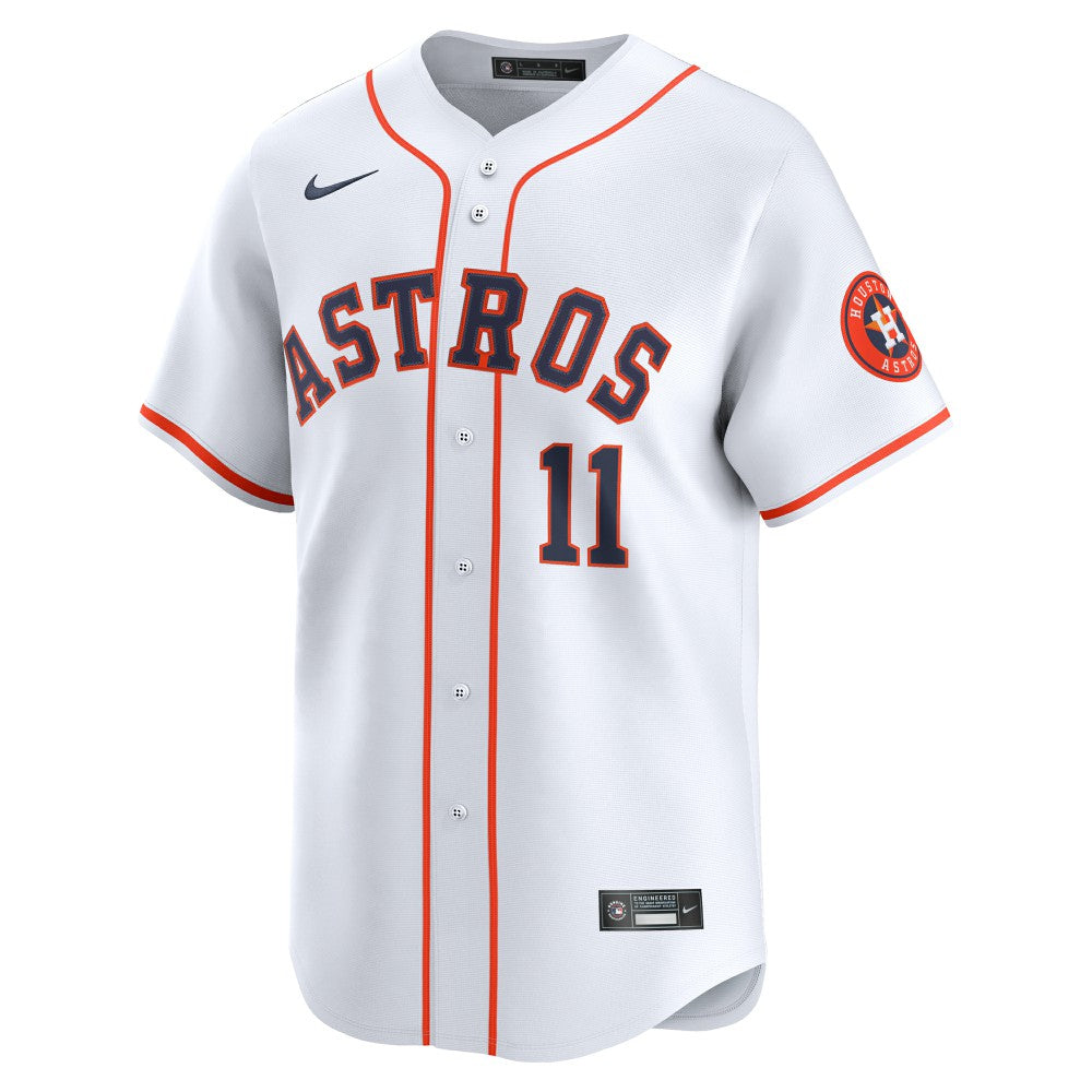 Cam Smith #11 Houston Astros Nike Home Limited Player Jersey - White - Nike Online