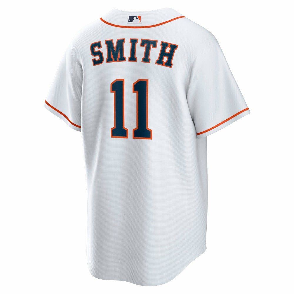 Cam Smith Houston Astros Nike Home Replica Jersey - White - Nike on Sale