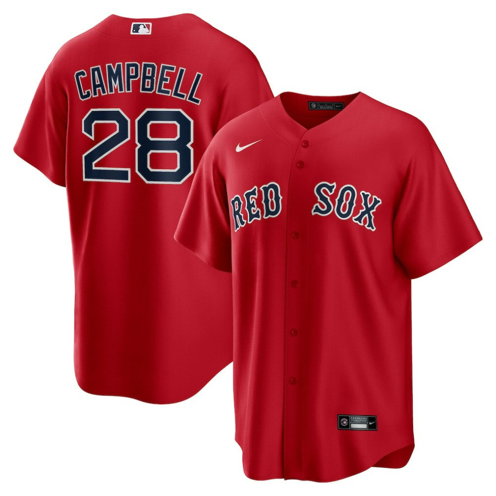 Kristian Campbell Boston Red Sox Nike Alternate Replica Jersey - Red - Nike Sale