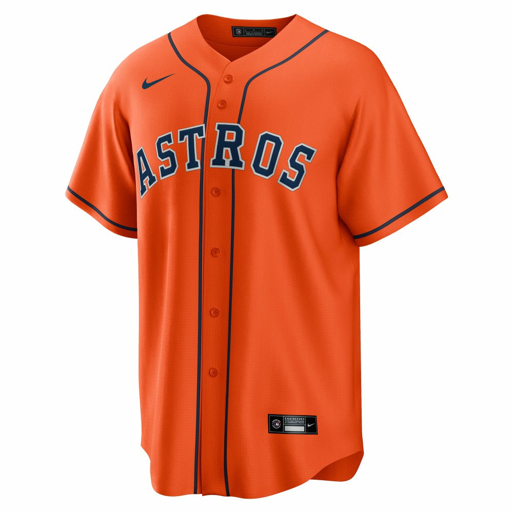 Cam Smith Houston Astros Nike Alternate Replica Jersey - Orange - Nike Sale