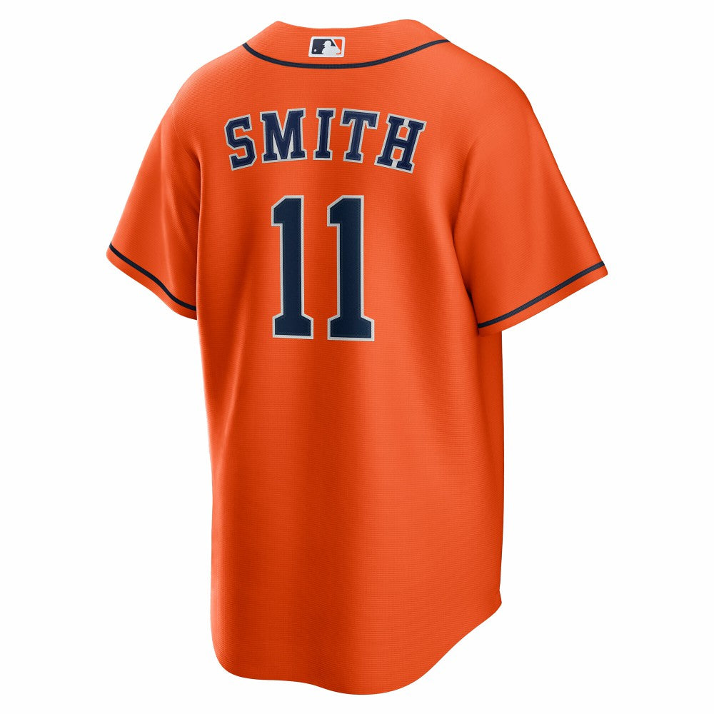 Cam Smith Houston Astros Nike Alternate Replica Jersey - Orange - Nike Sale