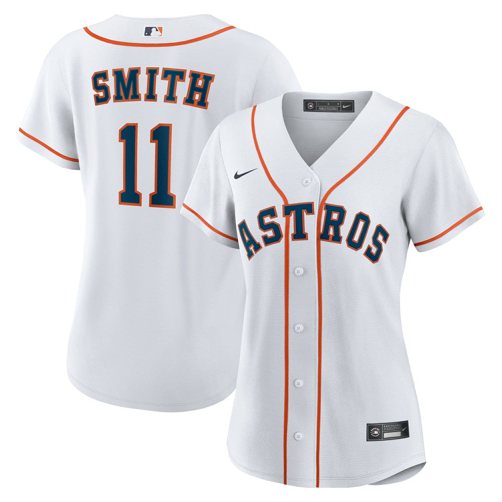 Cam Smith Houston Astros Nike Women's Home Replica Jersey - White - Nike Lifestyle