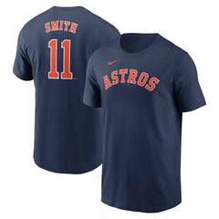 Cam Smith Houston Astros Nike Fuse Name & Number T-Shirt - Navy - Nike Sale