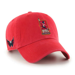 Alexander Ovechkin Washington Capitals '47 895 Most Goals of All Time Clean Up Adjustable Hat - Red - NHL 203072110