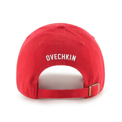 Alexander Ovechkin Washington Capitals '47 895 Most Goals of All Time Clean Up Adjustable Hat - Red - NHL 203072110