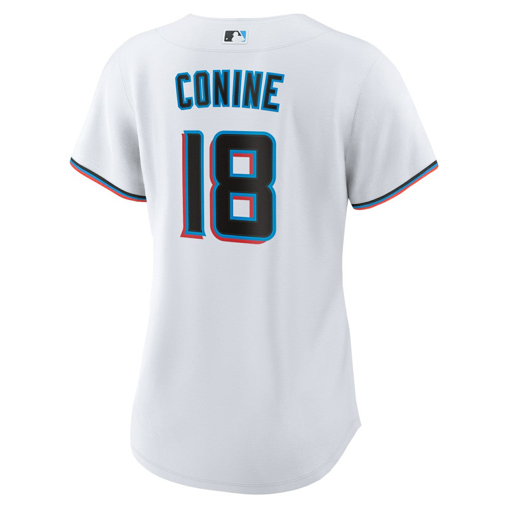 Griffin Conine Miami Marlins Nike Women's Home Replica Jersey - White - Nike on Sale