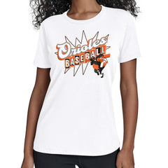 Baltimore Orioles Starter Women's Drive-In T-Shirt - White - MLB Sale