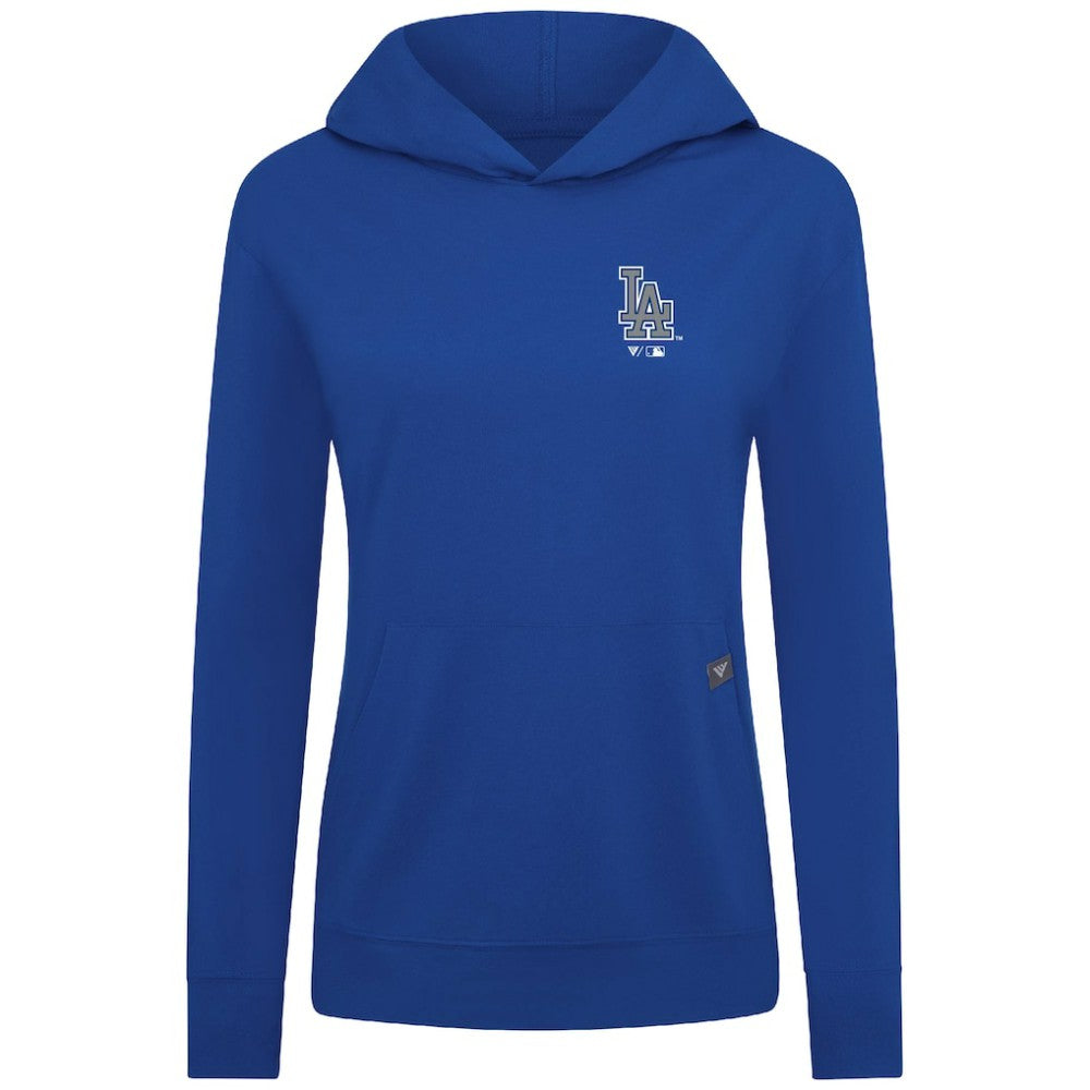 Los Angeles Dodgers Levelwear Women's Cooperstown Collection Relay Core Logo Pullover Hoodie - Royal - MLB Online
