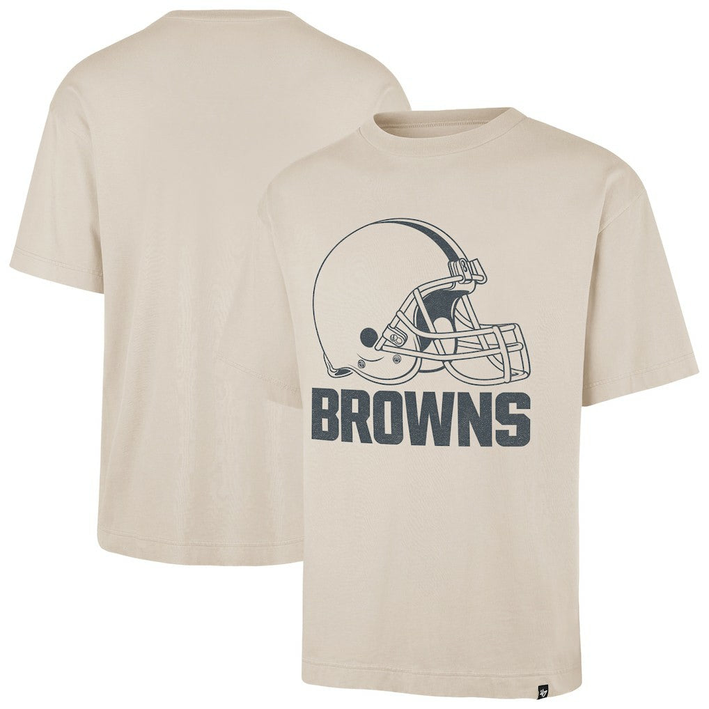 47 brand Cleveland Browns '47 Bouldering Imprint Ravine Foundation T-Shirt Tan