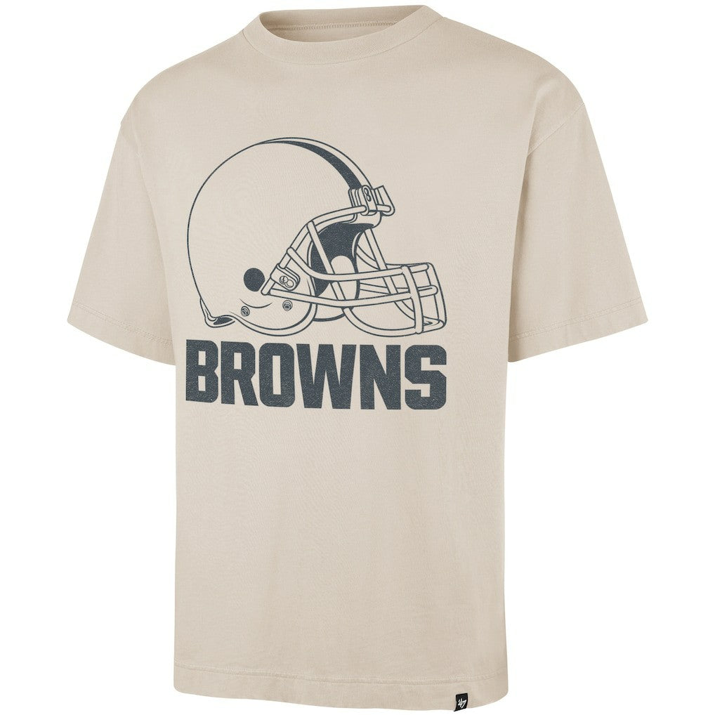 47 brand Cleveland Browns '47 Bouldering Imprint Ravine Foundation T-Shirt Tan