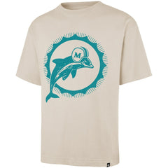 47 brand Miami Dolphins '47 Bouldering Imprint Ravine Foundation Throwback T-Shirt Tan