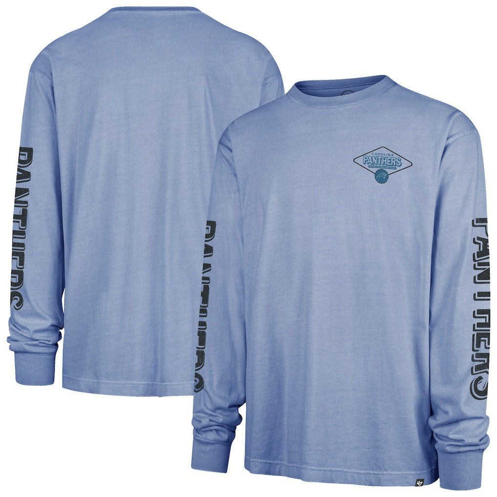 47 brand Carolina Panthers '47 Cairn Ravine Foundation Long Sleeve T-Shirt Blue
