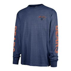 47 brand Chicago Bears '47 Cairn Ravine Foundation Long Sleeve T-Shirt Navy