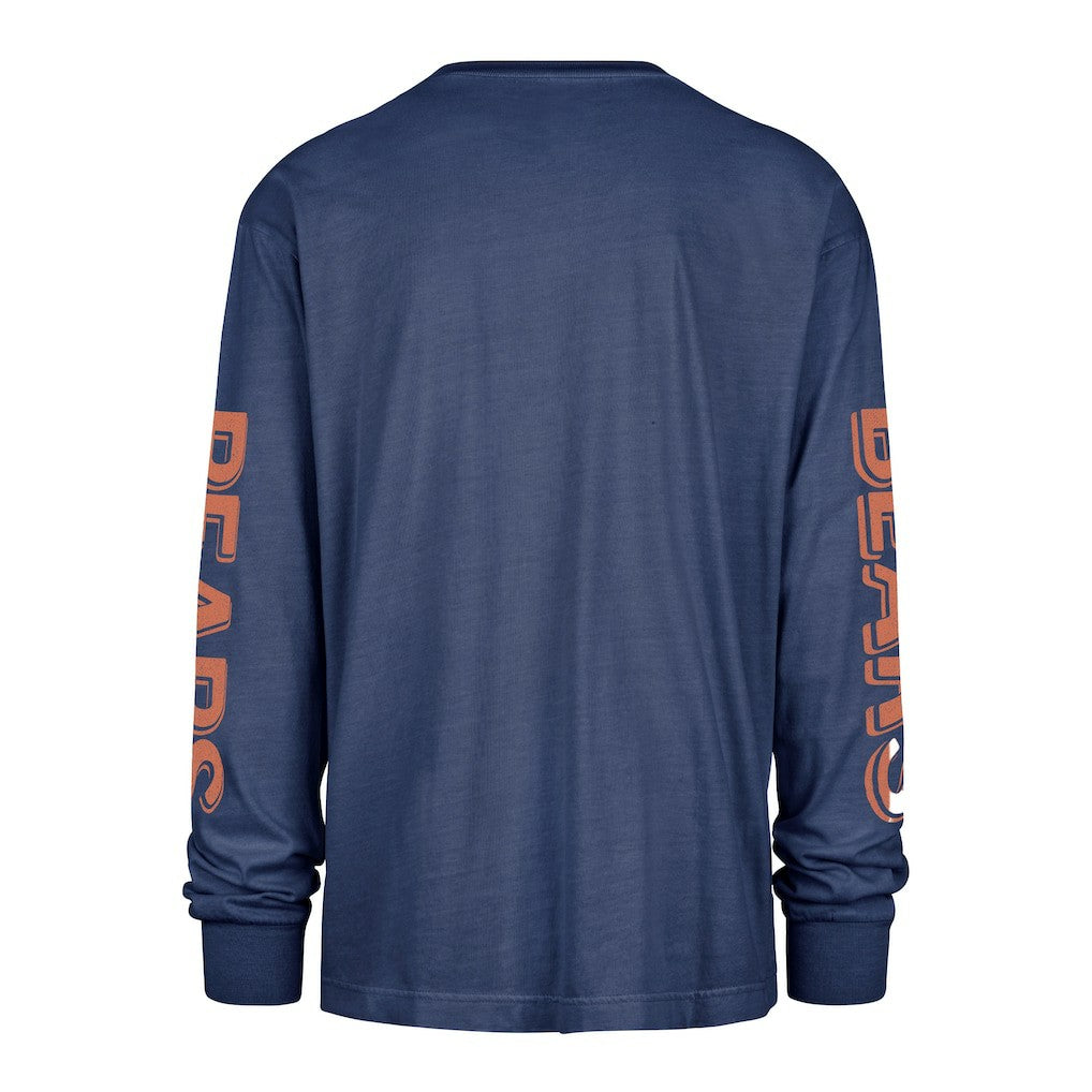 47 brand Chicago Bears '47 Cairn Ravine Foundation Long Sleeve T-Shirt Navy