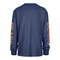 47 brand Chicago Bears '47 Cairn Ravine Foundation Long Sleeve T-Shirt Navy