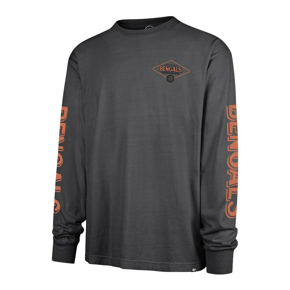 47 brand Cincinnati Bengals '47 Cairn Ravine Foundation Long Sleeve T-Shirt Black