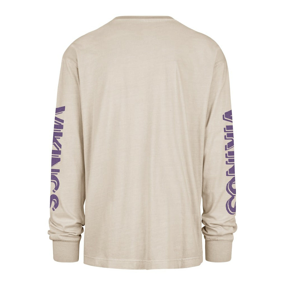 47 brand Minnesota Vikings '47 Cairn Ravine Foundation Long Sleeve T-Shirt Tan