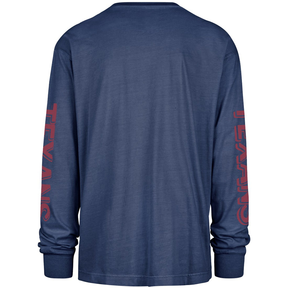 47 brand Houston Texans '47 Cairn Ravine Foundation Long Sleeve T-Shirt Navy