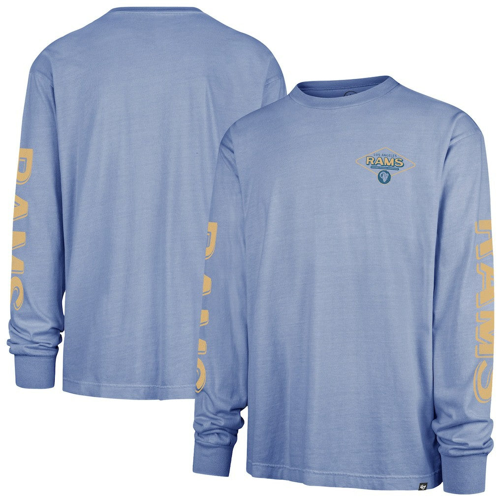 47 brand Los Angeles Rams '47 Cairn Ravine Foundation Long Sleeve T-Shirt Royal