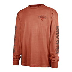 47 brand Cleveland Browns '47 Cairn Ravine Foundation Throwback Long Sleeve T-Shirt Orange