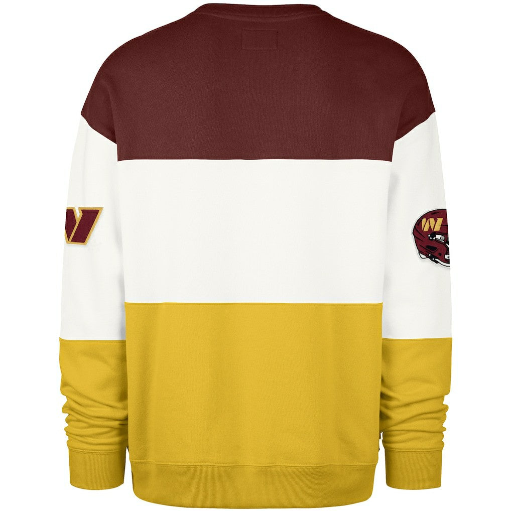 47 brand Washington Commanders '47 Breeze Maximalist Sweatshirt Burgundy/Gold