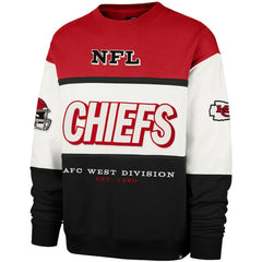 47 brand Kansas City Chiefs '47 Breeze Maximalist Sweatshirt Red/Black