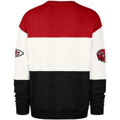 47 brand Kansas City Chiefs '47 Breeze Maximalist Sweatshirt Red/Black