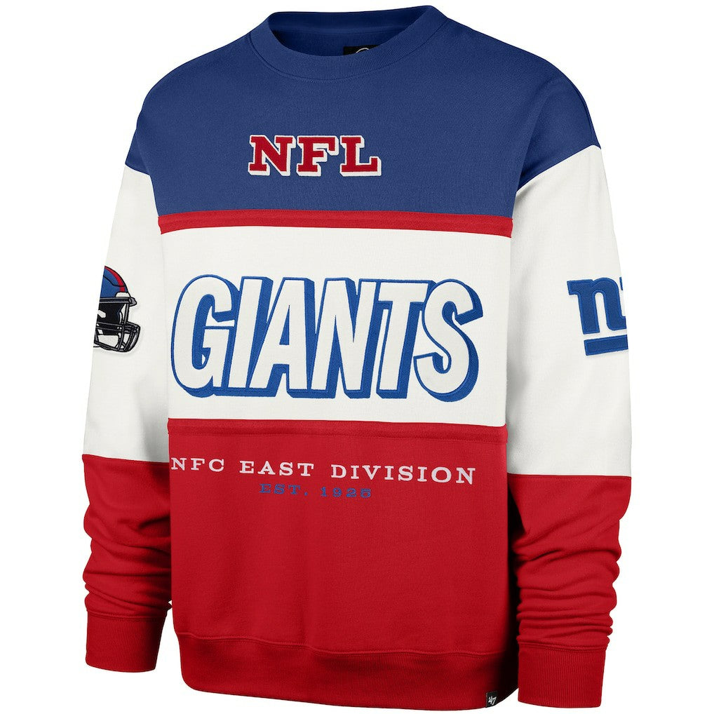 47 brand New York Giants '47 Breeze Maximalist Sweatshirt Royal/Red