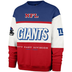 47 brand New York Giants '47 Breeze Maximalist Sweatshirt Royal/Red