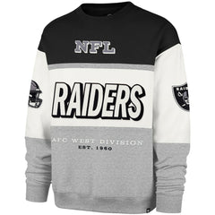 47 brand Las Vegas Raiders '47 Breeze Maximalist Sweatshirt Black/Gray