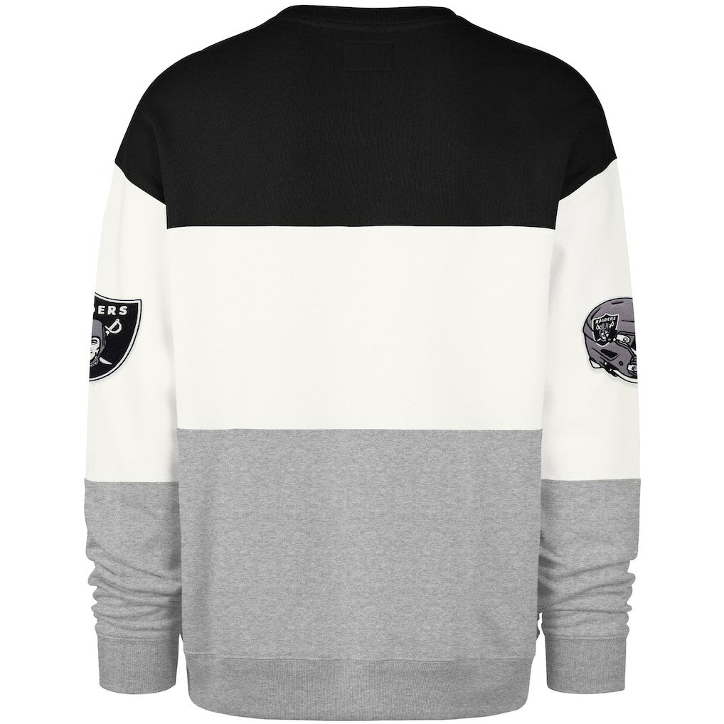 47 brand Las Vegas Raiders '47 Breeze Maximalist Sweatshirt Black/Gray