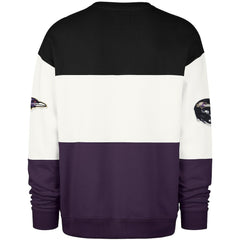 47 brand Baltimore Ravens '47 Breeze Maximalist Sweatshirt Black/Purple