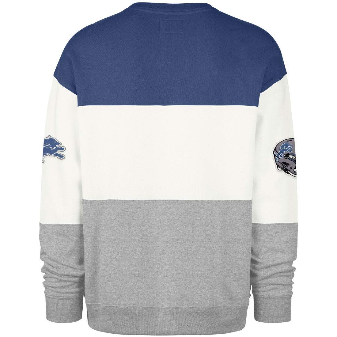 47 brand Detroit Lions '47 Breeze Maximalist Sweatshirt Blue/Gray