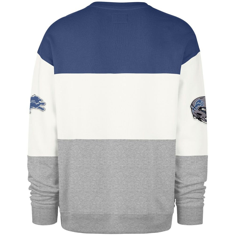 47 brand Detroit Lions '47 Breeze Maximalist Sweatshirt Blue/Gray