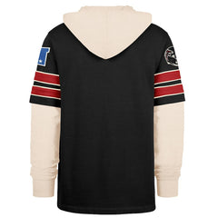 47 brand Atlanta Falcons '47 Split Zone Cornerback Duo Hoodie Black