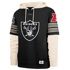 47 brand Las Vegas Raiders '47 Split Zone Cornerback Duo Hoodie Black