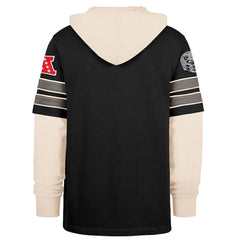 47 brand Las Vegas Raiders '47 Split Zone Cornerback Duo Hoodie Black