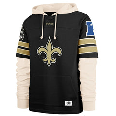 47 brand New Orleans Saints '47 Split Zone Cornerback Duo Hoodie Black