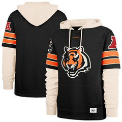 47 brand Cincinnati Bengals '47 Split Zone Cornerback Duo Hoodie Black